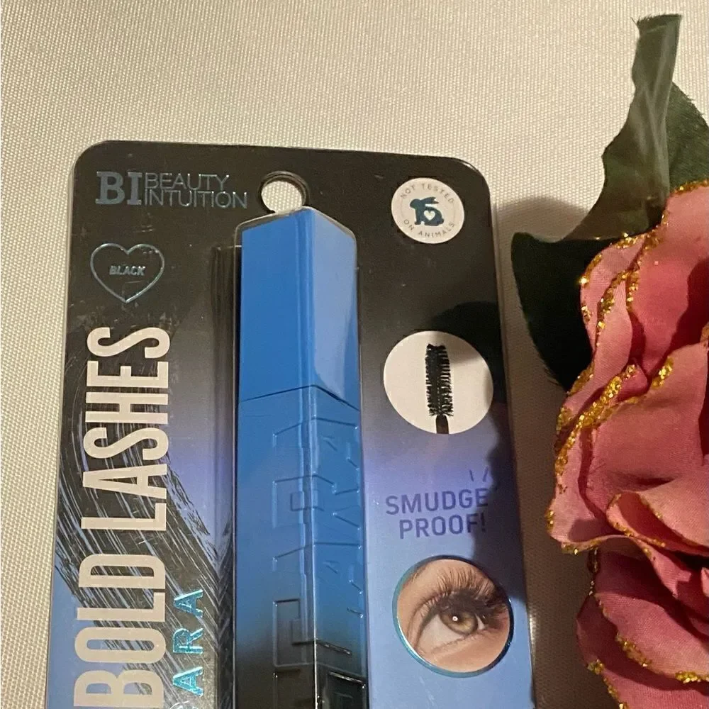 🛍️2 Beauty Intuition Natural Nude Lip Gloss 💄 & Big Bold Lashes Mascara 💥